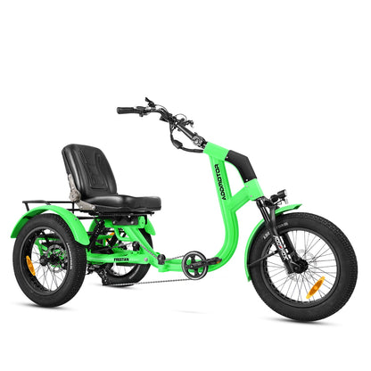 Freetan M-368X Full-Suspension Semi-Recumbent eTrike