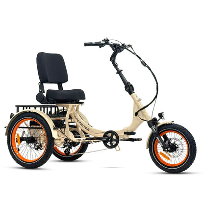 Freetri E-361 Folding Semi-Recumbent eTrike